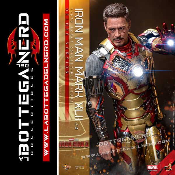 Iron Man 3 - Diecast 2.0 Action Figure 1/6 Iron Man XLII Deluxe 32cm