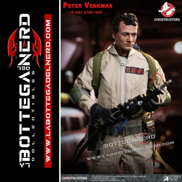 Ghostbusters (1984) - Action Figure 1/6 Peter Venkman 30cm