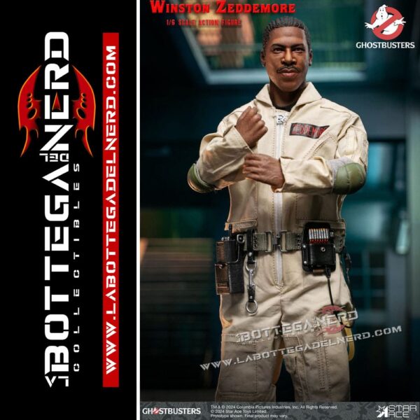 Ghostbusters (1984) - Action Figure 1/6 Winston Zeddemore 30cm