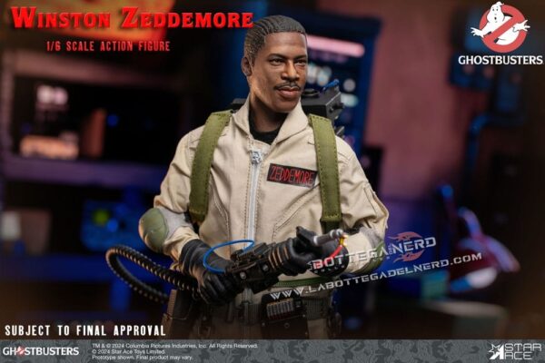 Ghostbusters (1984) - Action Figure 1/6 Winston Zeddemore 30cm - immagine 5