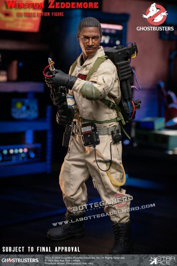 Ghostbusters (1984) - Action Figure 1/6 Winston Zeddemore 30cm - immagine 4