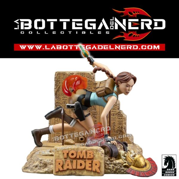 Tomb Raider 1996 - PVC Statue Lara Croft Classic Era 17cm