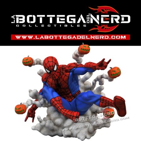 Spider-Man - Diamond Gallery Spider-Man Pumpkin Bombs 15cm