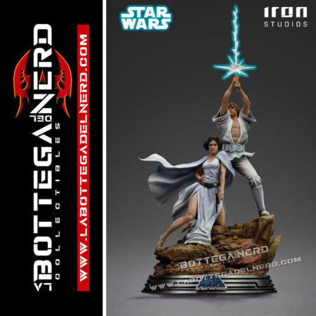 Star Wars - Deluxe Art Scale Statue 1/10 Luke and Leia 41cm