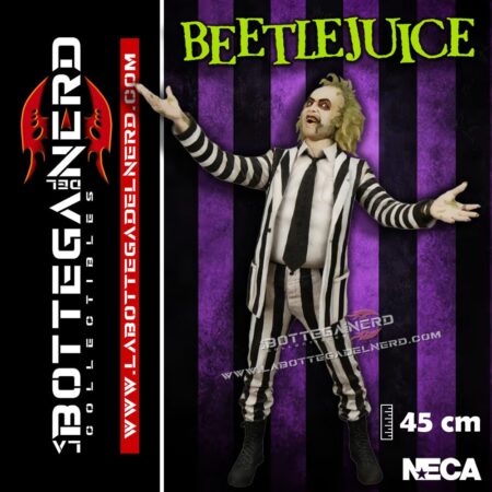 Beetlejuice 1988 - Action Figure 1/4 Striped Suit Beetlejuice 45cm