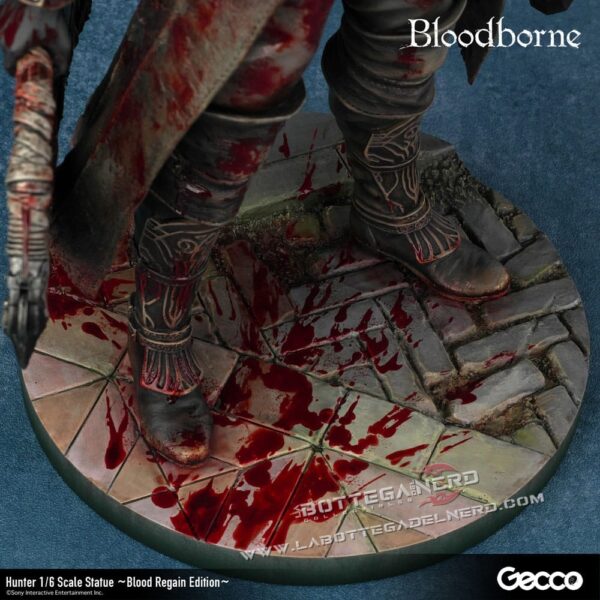 Bloodborne The Old Hunters - PVC Statue 1/6 Hunter Blood Regain Edition 32cm - immagine 3