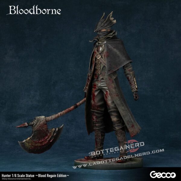 Bloodborne The Old Hunters - PVC Statue 1/6 Hunter Blood Regain Edition 32cm - immagine 11