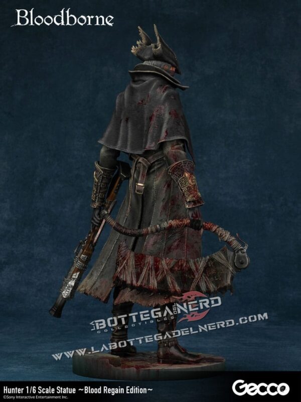 Bloodborne The Old Hunters - PVC Statue 1/6 Hunter Blood Regain Edition 32cm - immagine 6