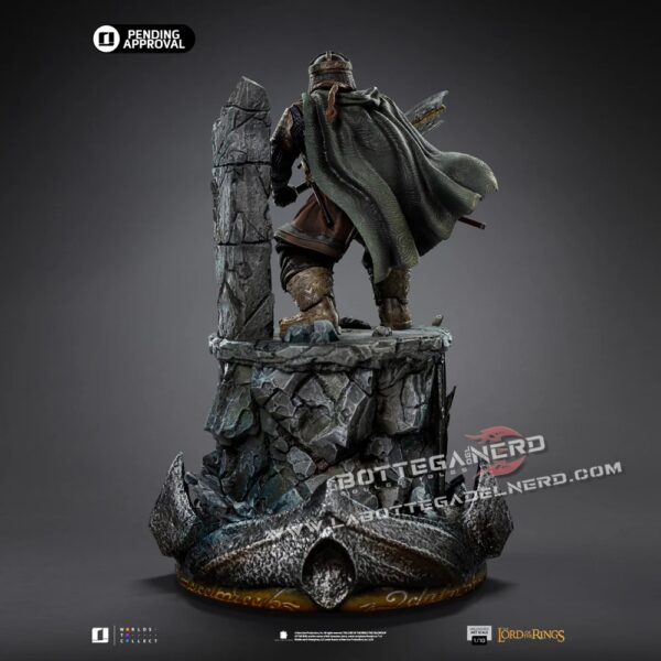 The Lord of the Rings - Statue 1/10 Gimli Unleashed 26cm - immagine 4