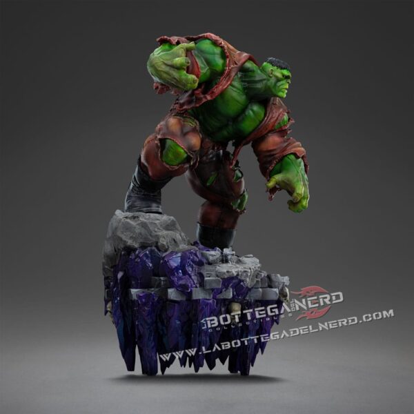 Marvel - Statue 1/10 Infinity Gauntlet Hulk Diorama Deluxe 32cm - immagine 2