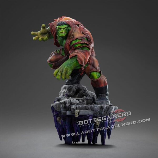 Marvel - Statue 1/10 Infinity Gauntlet Hulk Diorama Deluxe 32cm - immagine 3