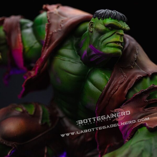 Marvel - Statue 1/10 Infinity Gauntlet Hulk Diorama Deluxe 32cm - immagine 5
