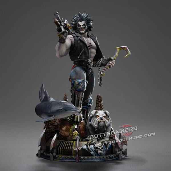 DC Comics - Art Scale Statue 1/10 Lobo Unleashed 24cm - immagine 9