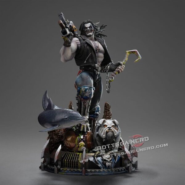 DC Comics - Art Scale Statue 1/10 Lobo Unleashed 24cm - immagine 8