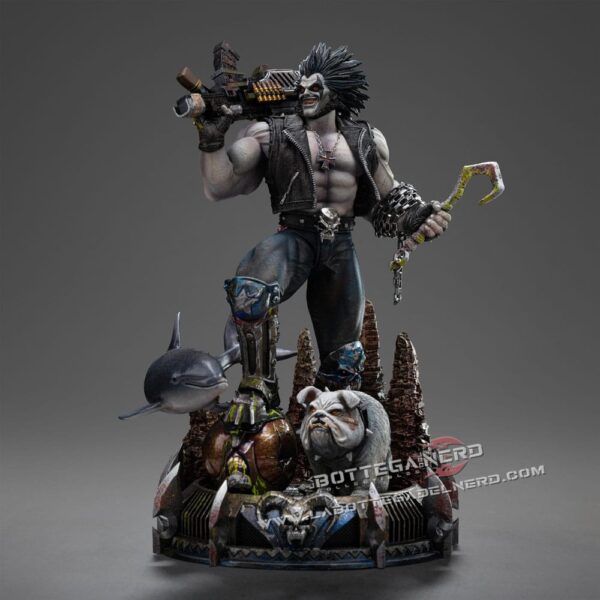 DC Comics - Art Scale Statue 1/10 Lobo Unleashed 24cm - immagine 7