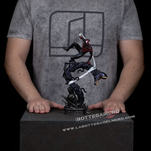 Spider-Man vs. Villains - Statue 1/10 Miles Morales 32cm - immagine 8