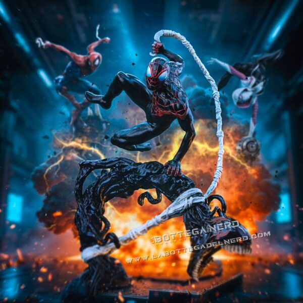 Spider-Man vs. Villains - Statue 1/10 Miles Morales 32cm - immagine 7