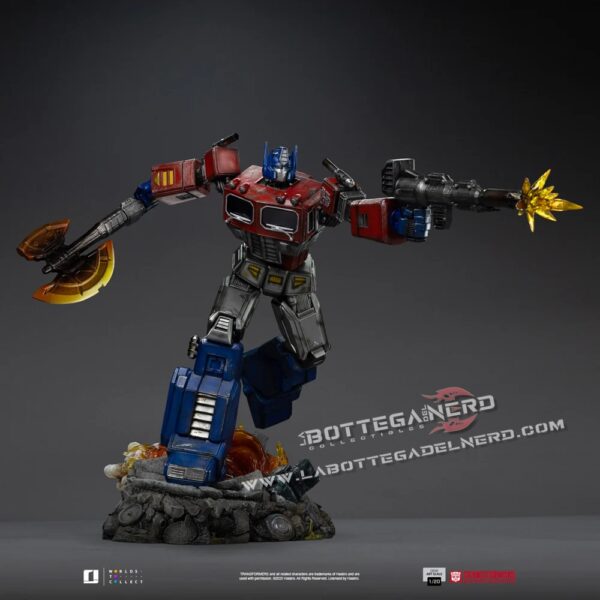 Transformers Demi - Art Scale Statue 1/20 Optimus Prime 35cm - immagine 11