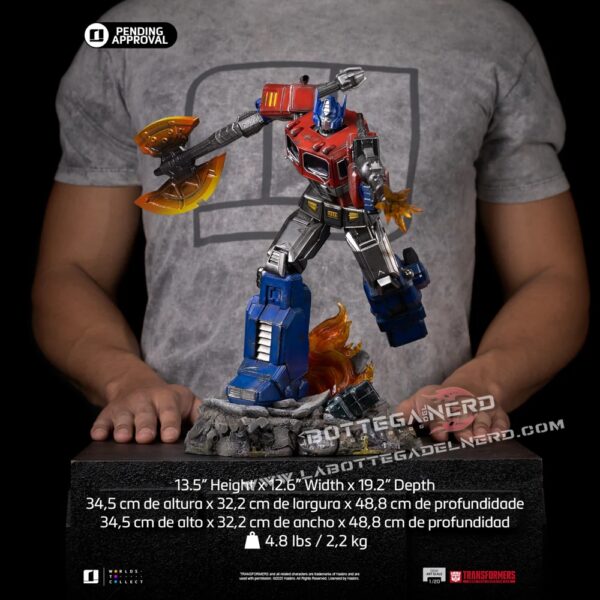 Transformers Demi - Art Scale Statue 1/20 Optimus Prime 35cm - immagine 3