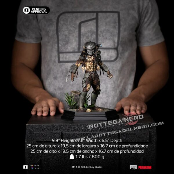 Predator - Art Scale Statue 1/10 Jungle Hunter 25cm - immagine 11