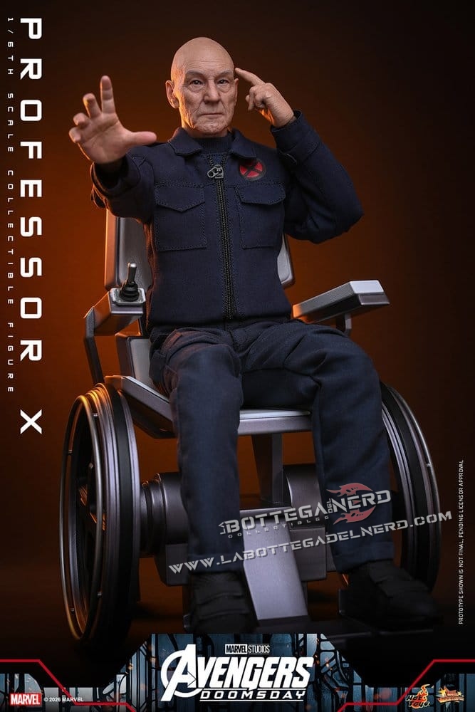 Avengers: Doomsday - Action Figure 1/6 Professor X 25cm - immagine 3
