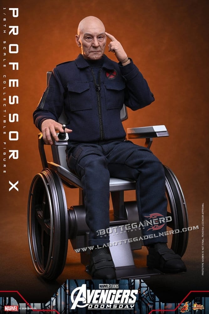 Avengers: Doomsday - Action Figure 1/6 Professor X 25cm - immagine 4