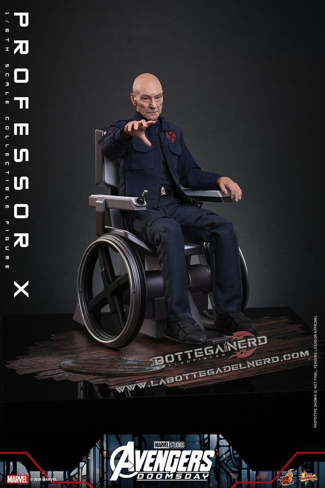 Avengers: Doomsday - Action Figure 1/6 Professor X 25cm - immagine 5