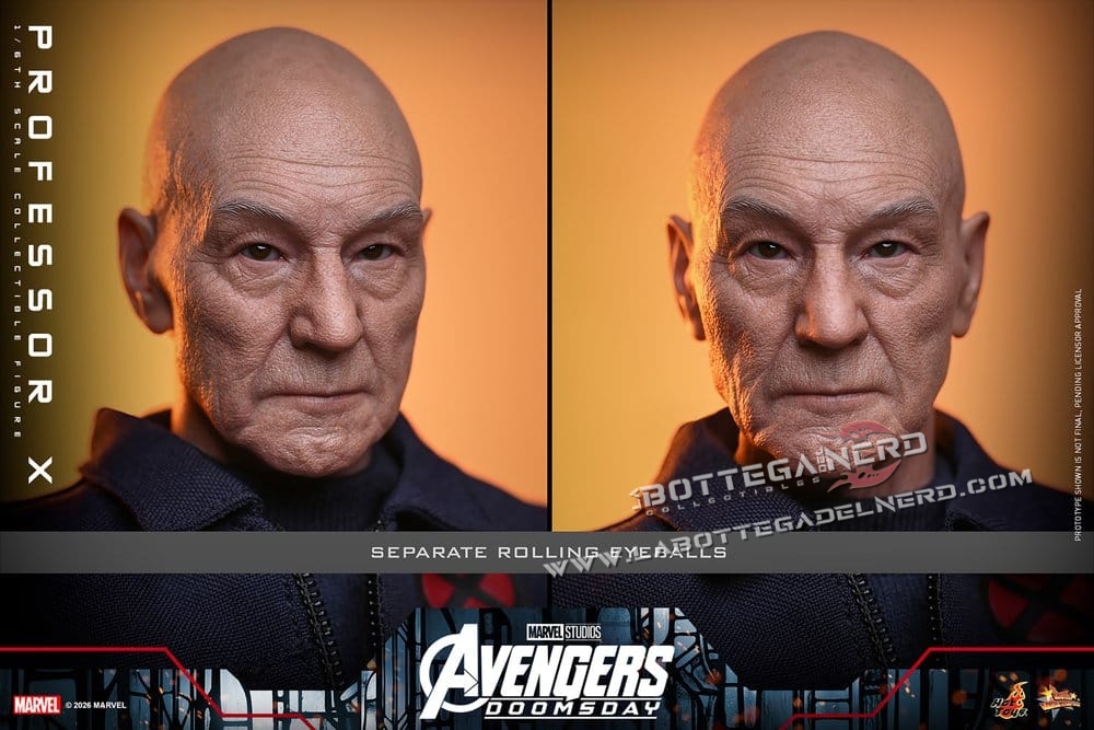 Avengers: Doomsday - Action Figure 1/6 Professor X 25cm - immagine 8