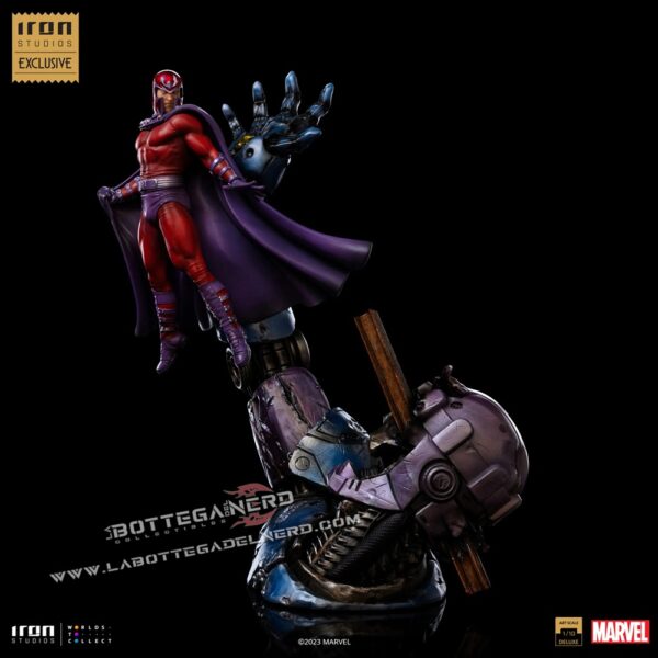 Marvel: X-Men - Statue 1:10 Magneto vs. Sentinel CCXP23 Exclusive - immagine 2
