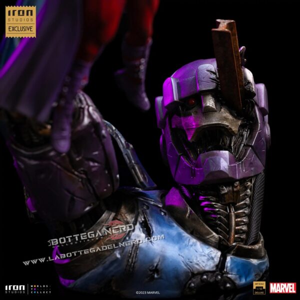 Marvel: X-Men - Statue 1:10 Magneto vs. Sentinel CCXP23 Exclusive - immagine 7
