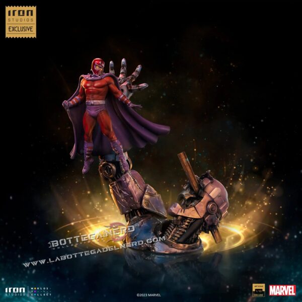 Marvel: X-Men - Statue 1:10 Magneto vs. Sentinel CCXP23 Exclusive - immagine 8