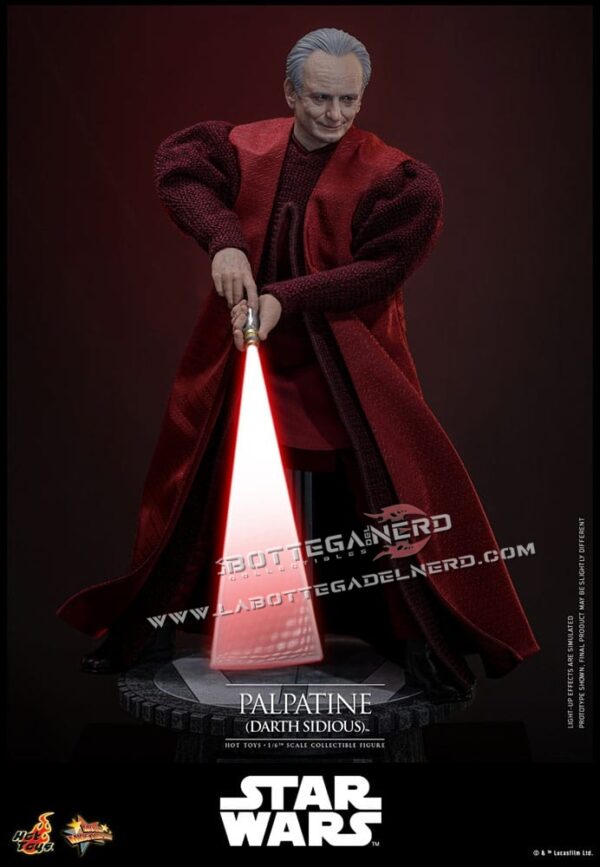 Star Wars: Episode III - Action Figure 1/6 Palpatine (Darth Sidious) 29cm - immagine 5