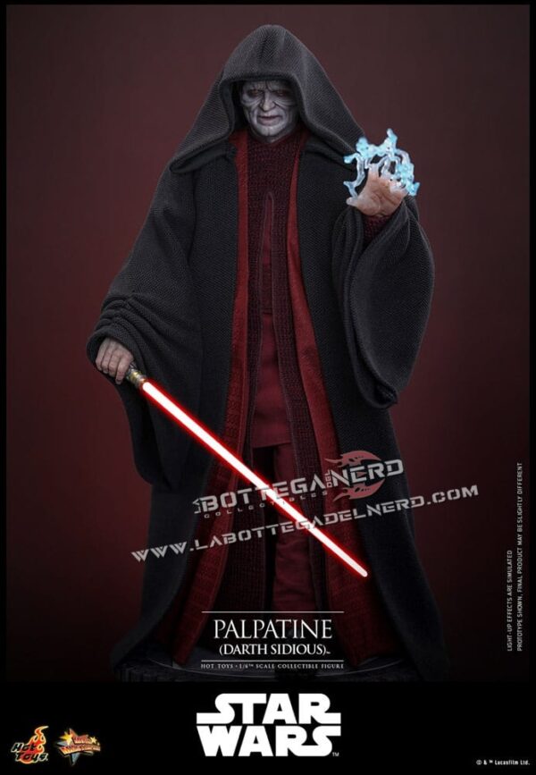 Star Wars: Episode III - Action Figure 1/6 Palpatine (Darth Sidious) 29cm - immagine 4