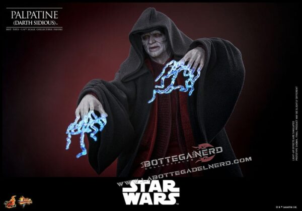 Star Wars: Episode III - Action Figure 1/6 Palpatine (Darth Sidious) 29cm - immagine 10