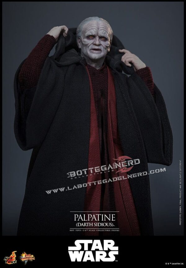 Star Wars: Episode III - Action Figure 1/6 Palpatine (Darth Sidious) 29cm - immagine 7