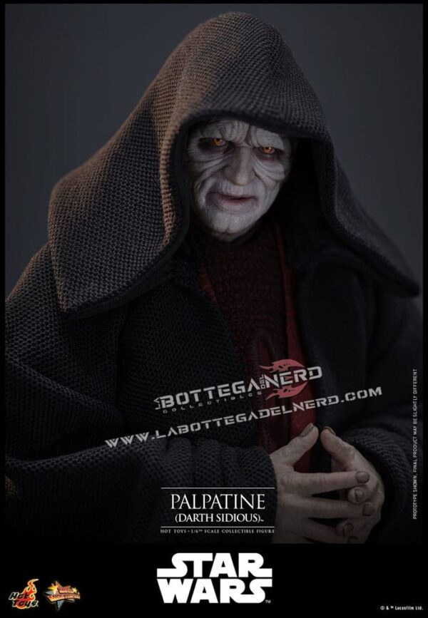 Star Wars: Episode III - Action Figure 1/6 Palpatine (Darth Sidious) 29cm - immagine 8