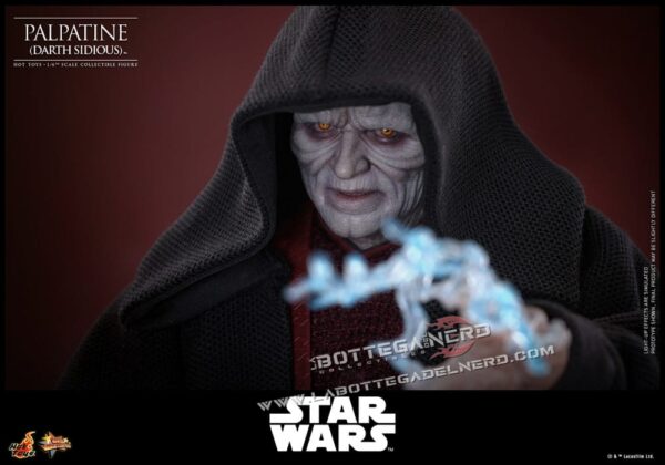 Star Wars: Episode III - Action Figure 1/6 Palpatine (Darth Sidious) 29cm - immagine 9