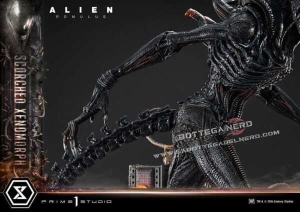 Alien: Romulus - XL Statue 1/3 Scorched Xenomorph 98cm - immagine 7