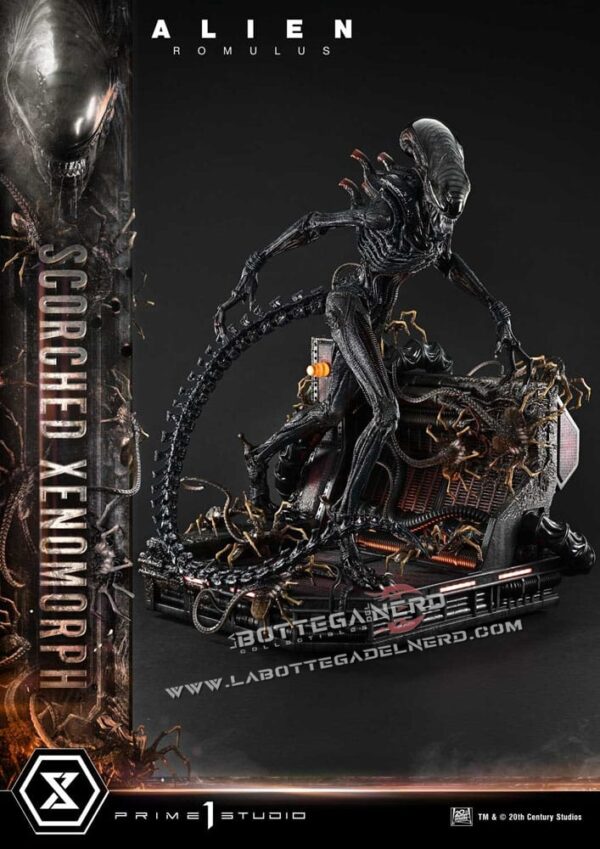 Alien: Romulus - XL Statue 1/3 Scorched Xenomorph 98cm - immagine 6