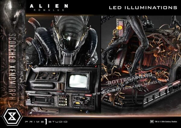 Alien: Romulus - XL Statue 1/3 Scorched Xenomorph 98cm - immagine 13
