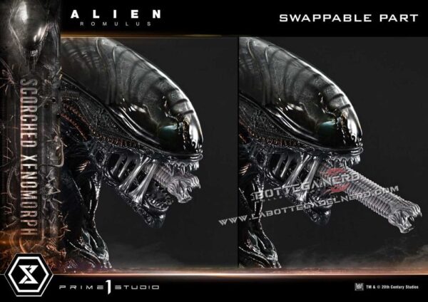 Alien: Romulus - XL Statue 1/3 Scorched Xenomorph 98cm - immagine 12