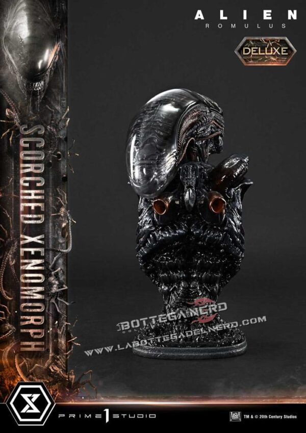Alien: Romulus - XL Statue 1/3 Scorched Xenomorph Bonus Deluxe 98cm - immagine 14
