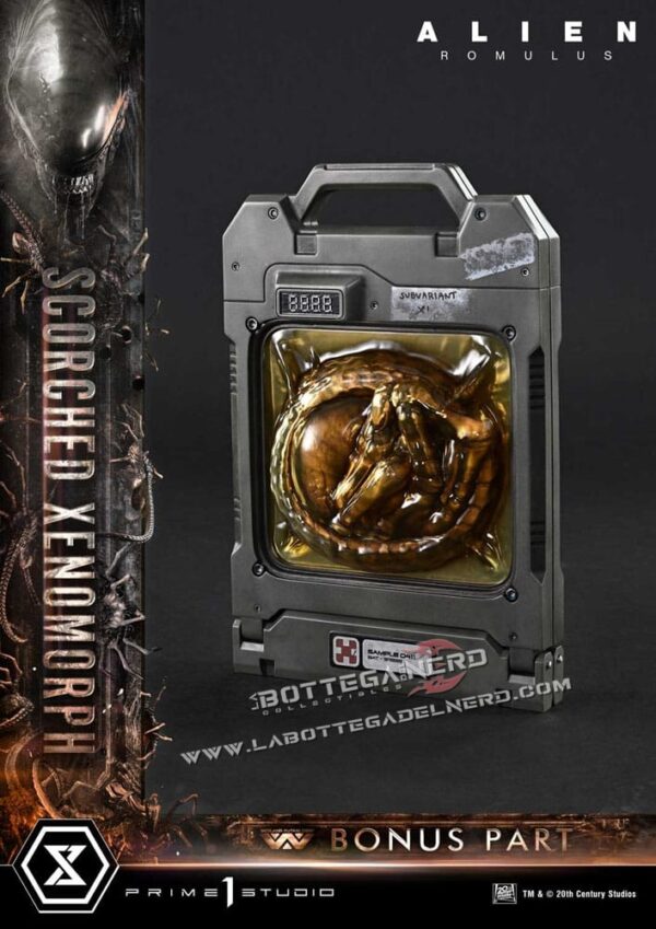Alien: Romulus - XL Statue 1/3 Scorched Xenomorph Bonus Deluxe 98cm - immagine 2