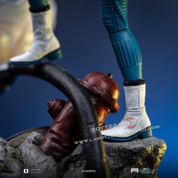 Fantastic Four - Statue 1/10 Invisible Woman and Franklin 28cm - immagine 7
