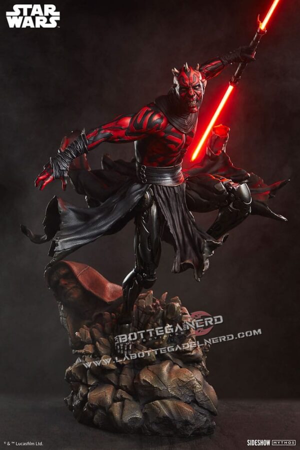 Star Wars - Premium Format Statue Darth Maul Mythos 64cm - immagine 10