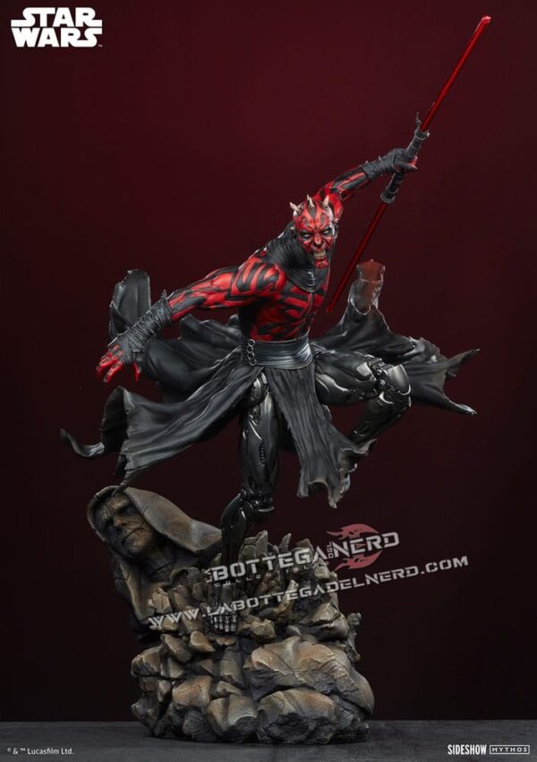 Star Wars - Premium Format Statue Darth Maul Mythos 64cm - immagine 6