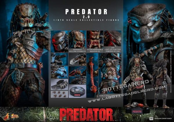 Predator - Action Figure 1/6 Predator (2.0) 34cm - immagine 2