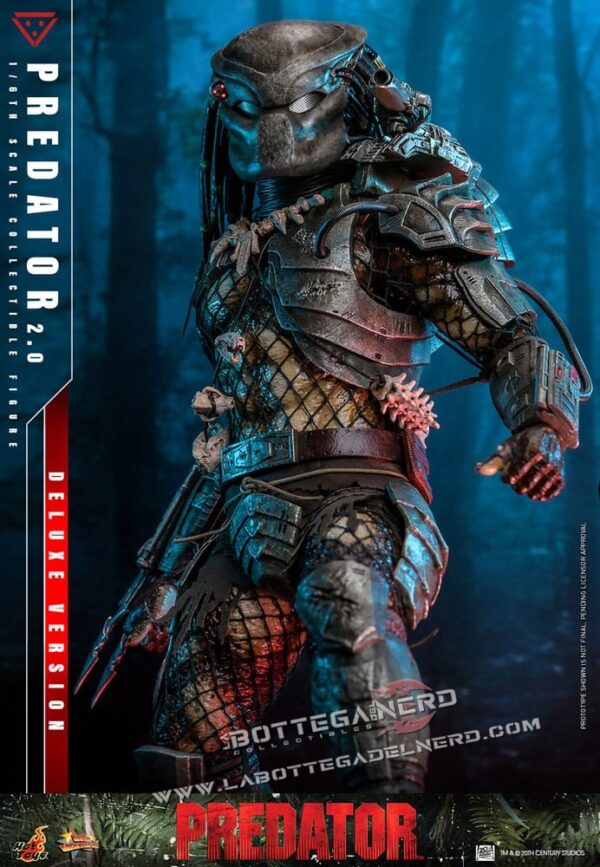 Predator - Action Figure 1/6 Predator (2.0) Deluxe 34cm - immagine 8