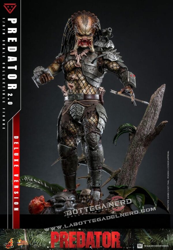 Predator - Action Figure 1/6 Predator (2.0) Deluxe 34cm - immagine 3
