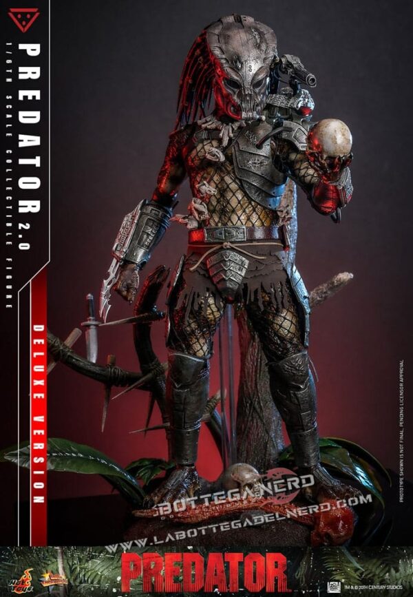 Predator - Action Figure 1/6 Predator (2.0) Deluxe 34cm - immagine 4